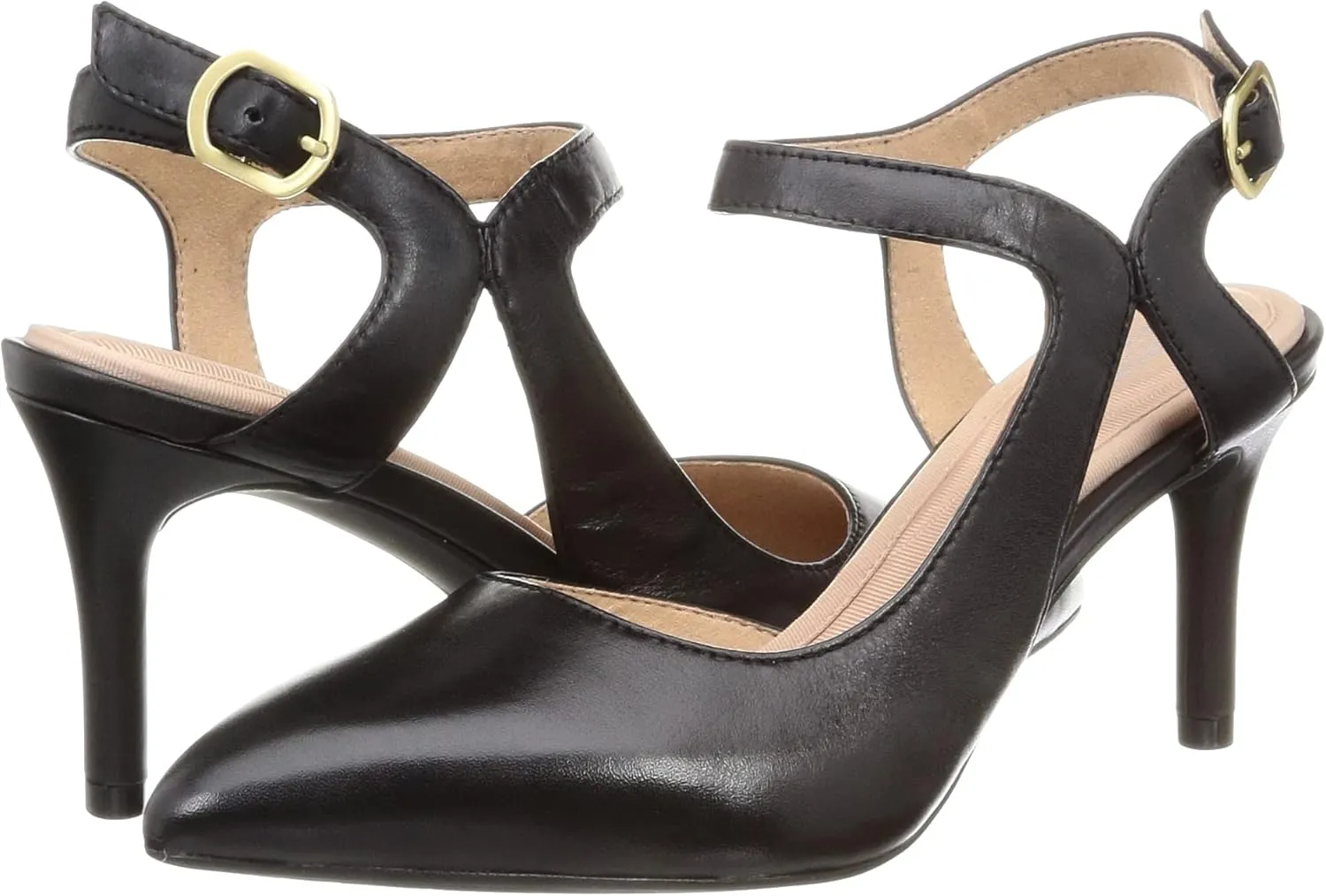 Rockport Women's Total Motion 75mmpth Cross Strap Pump