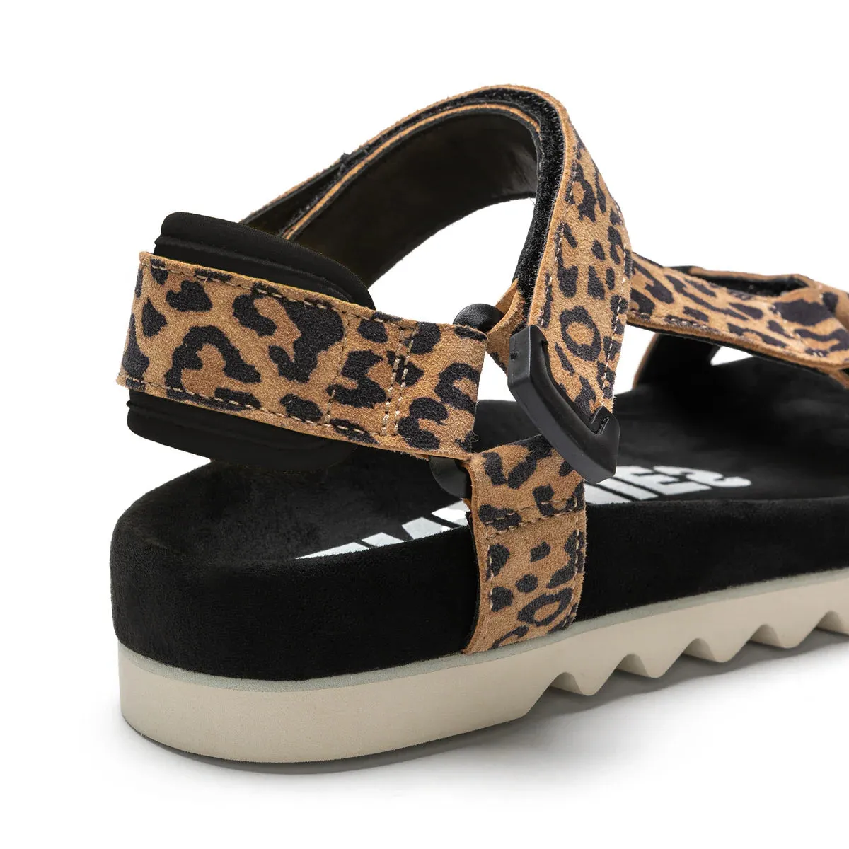 Sandal Tooth Wedge Leopard