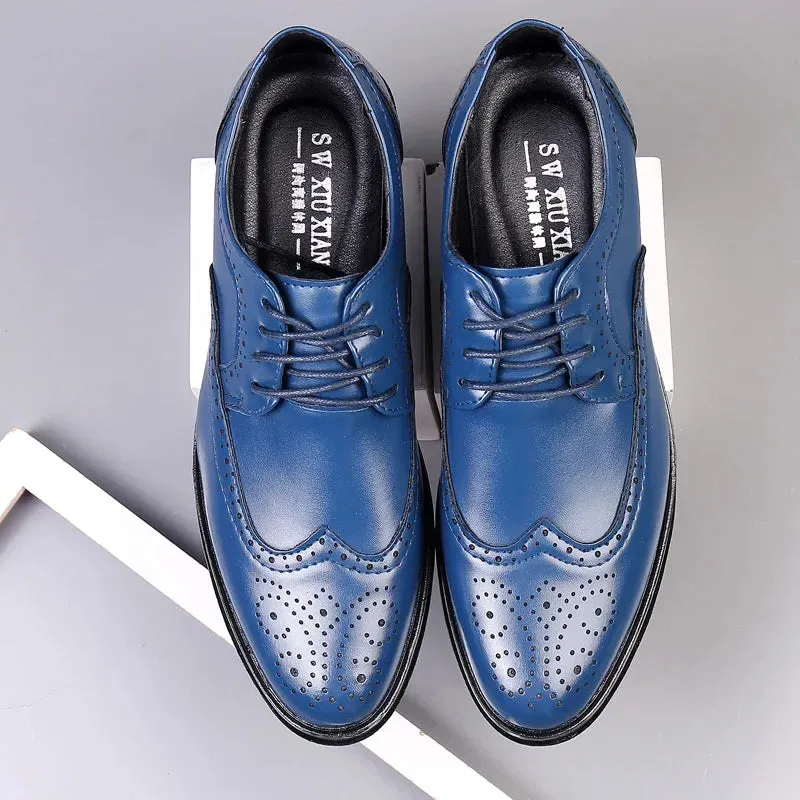 Sandpoint | Handcrafted Men's Calfskin Leather Oxford Brogue Dress Shoes