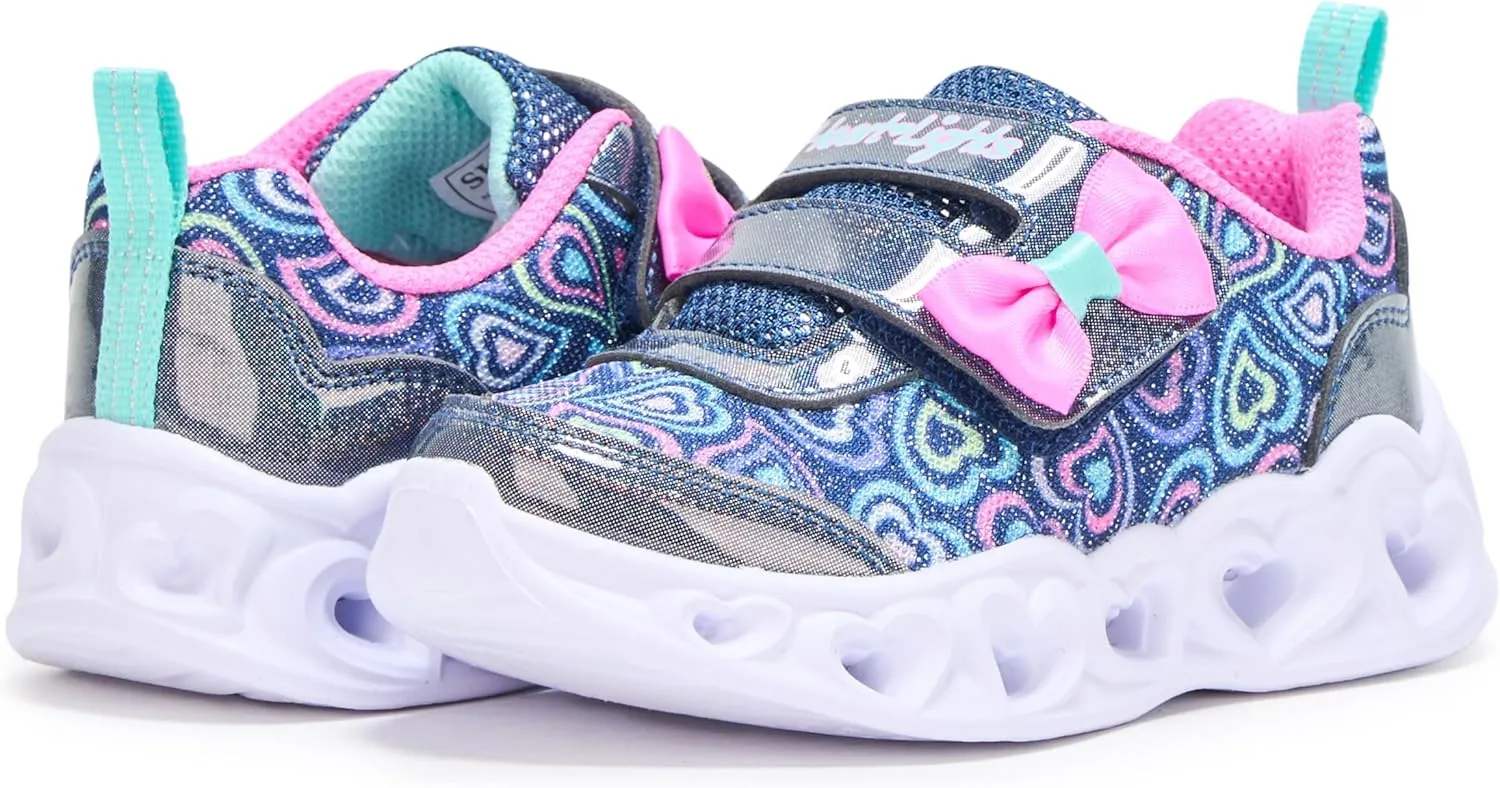 Skechers Girl's Heart Lights-Boogie Land Sneaker
