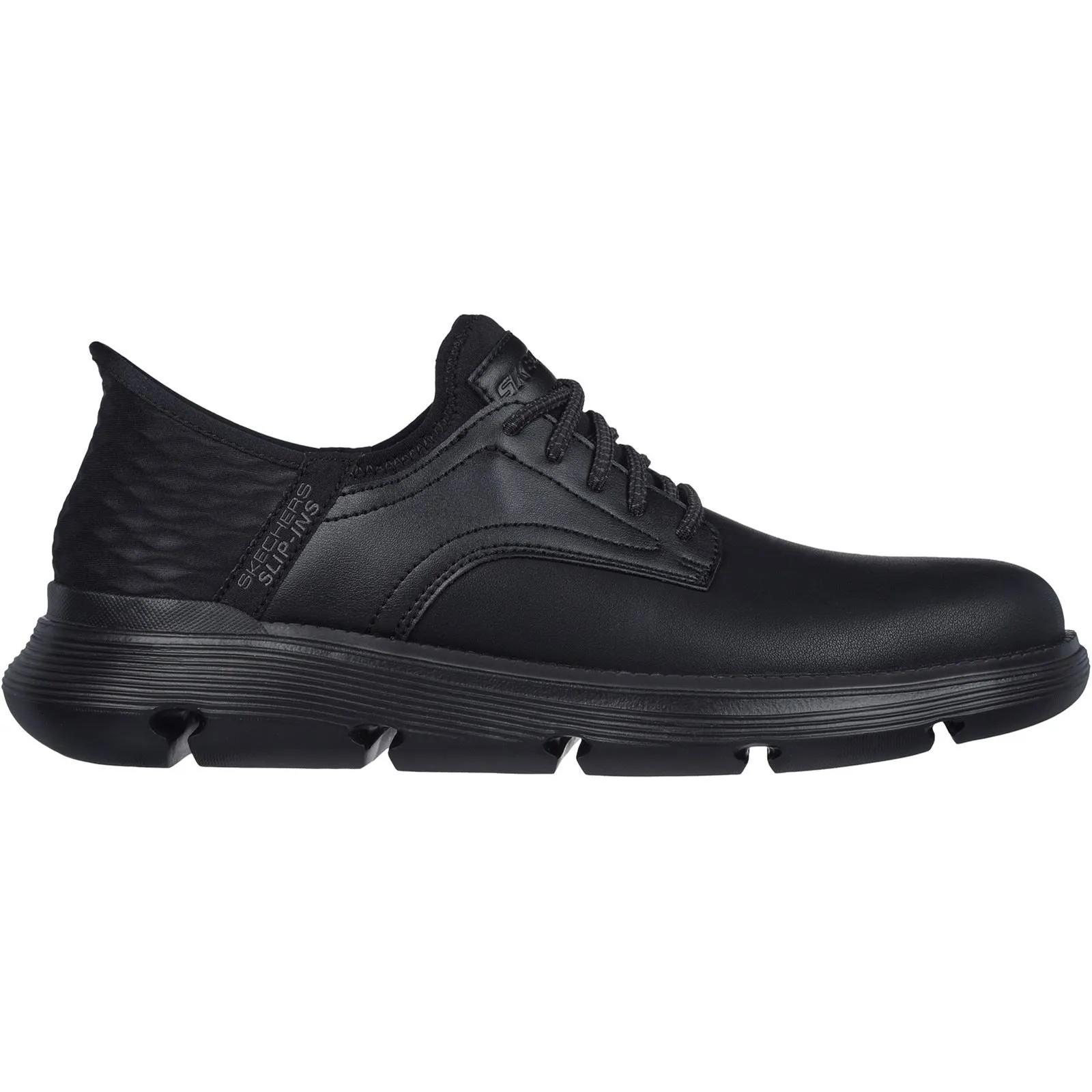 Skechers Men's Garza - Gervin Oxford Shoe in Black