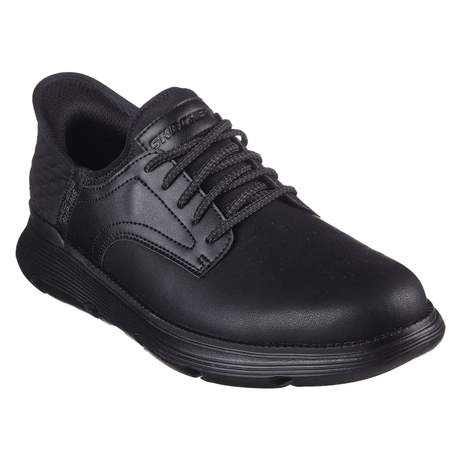 Skechers Men's Garza - Gervin Oxford Shoe in Black