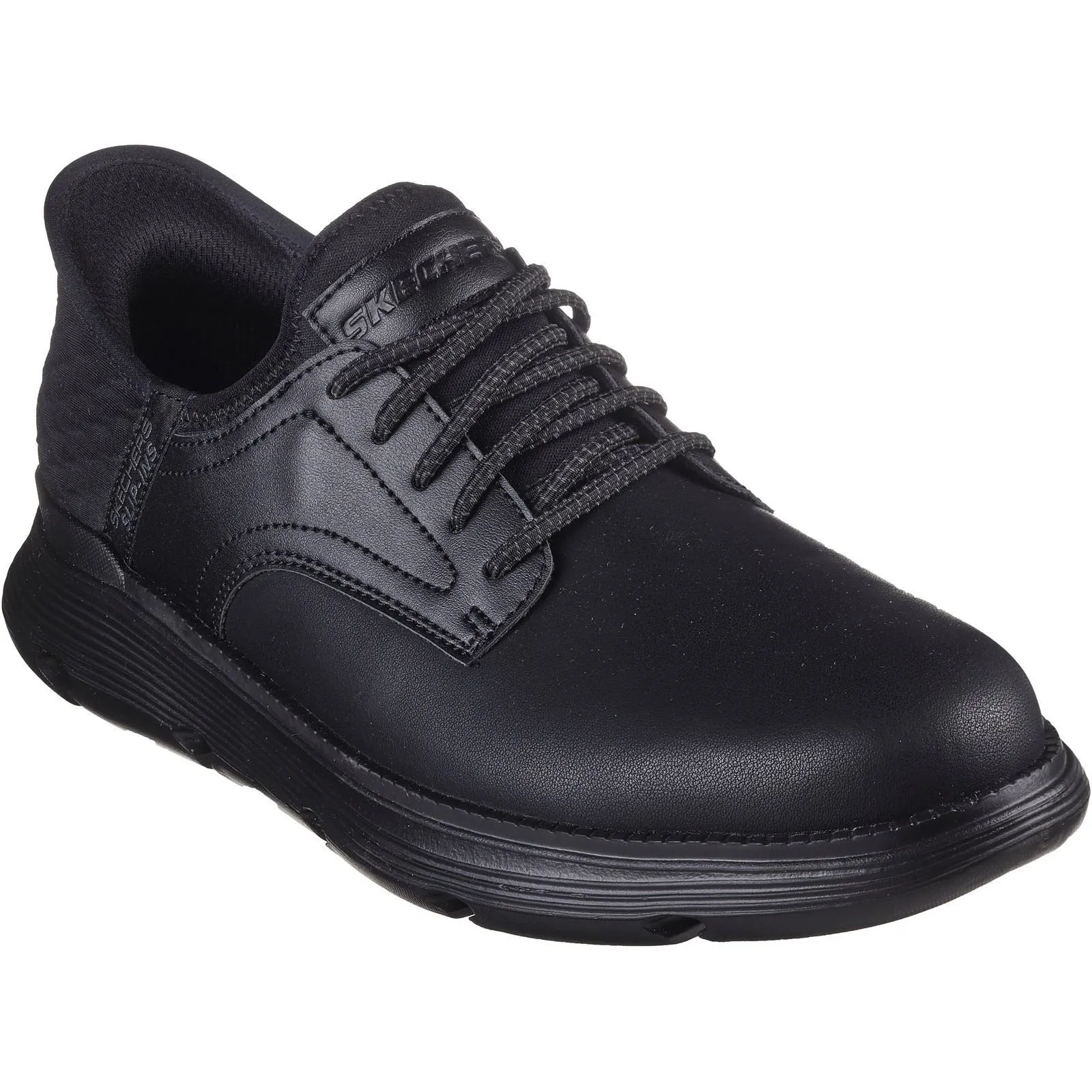 Skechers Men's Garza - Gervin Oxford Shoe in Black