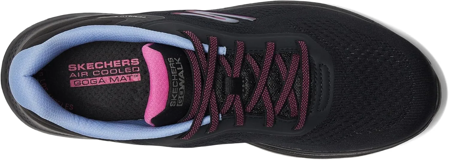 Skechers Women's Go Walk 7 - Cosmic Waves Athletic Walking Sneaker