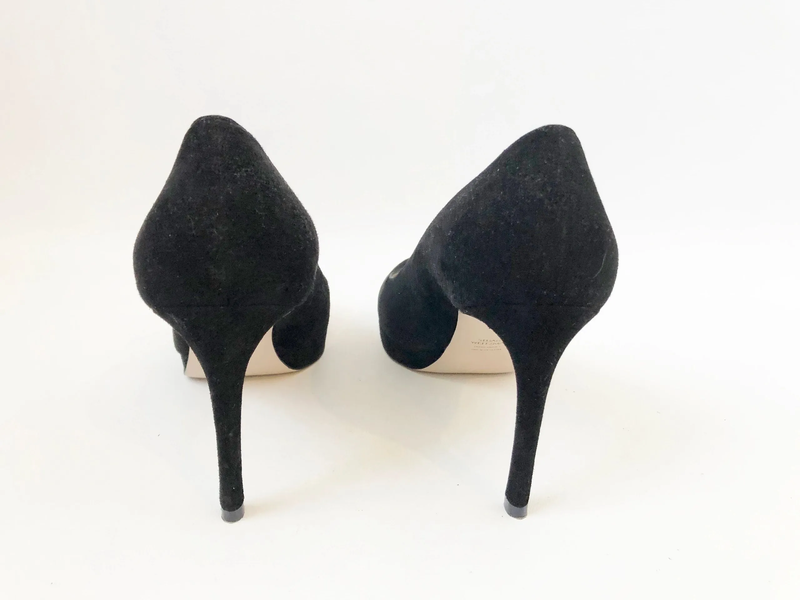 Stuart Weitzman Suede Platform Pump Size 10.5