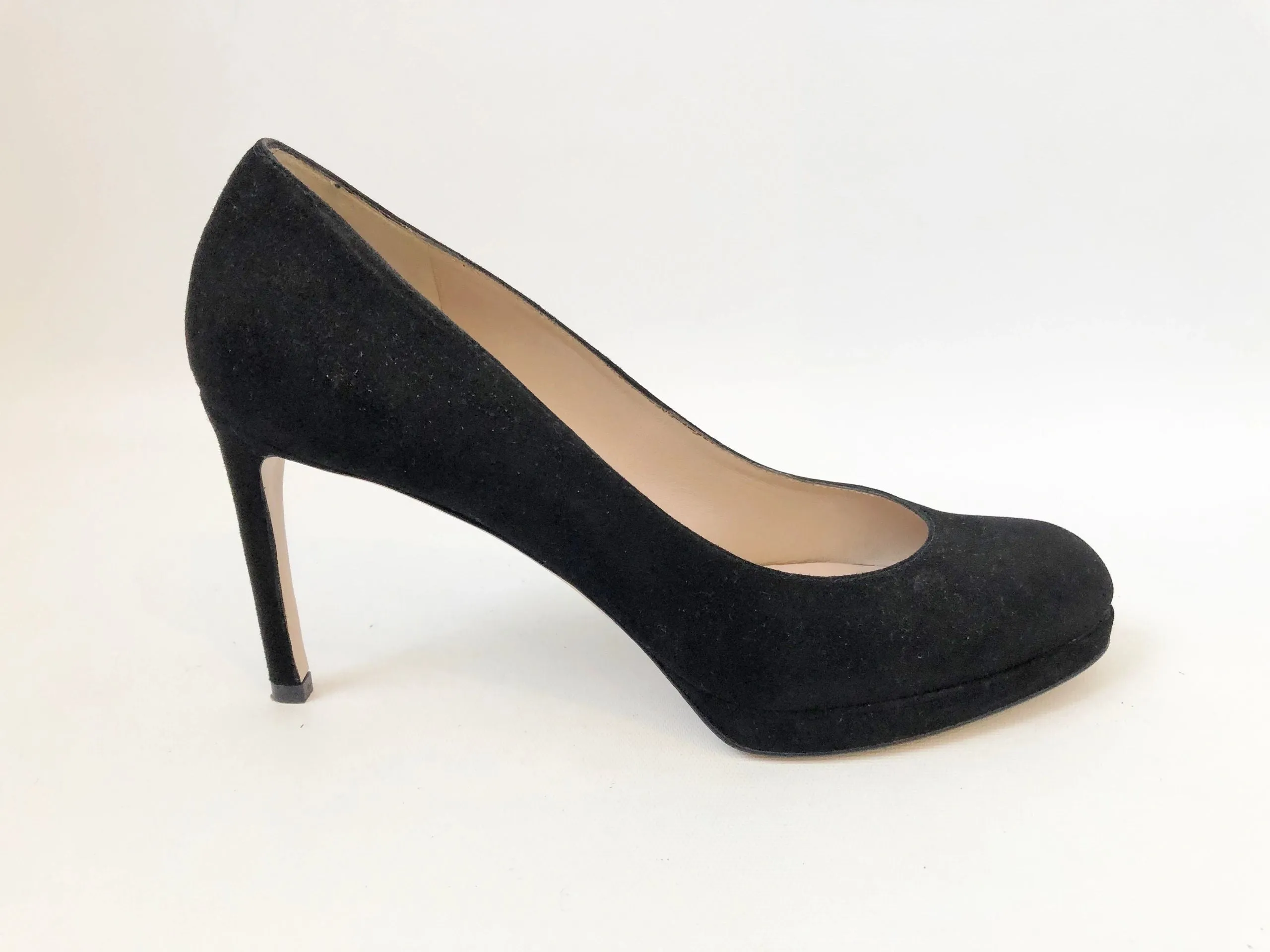 Stuart Weitzman Suede Platform Pump Size 10.5