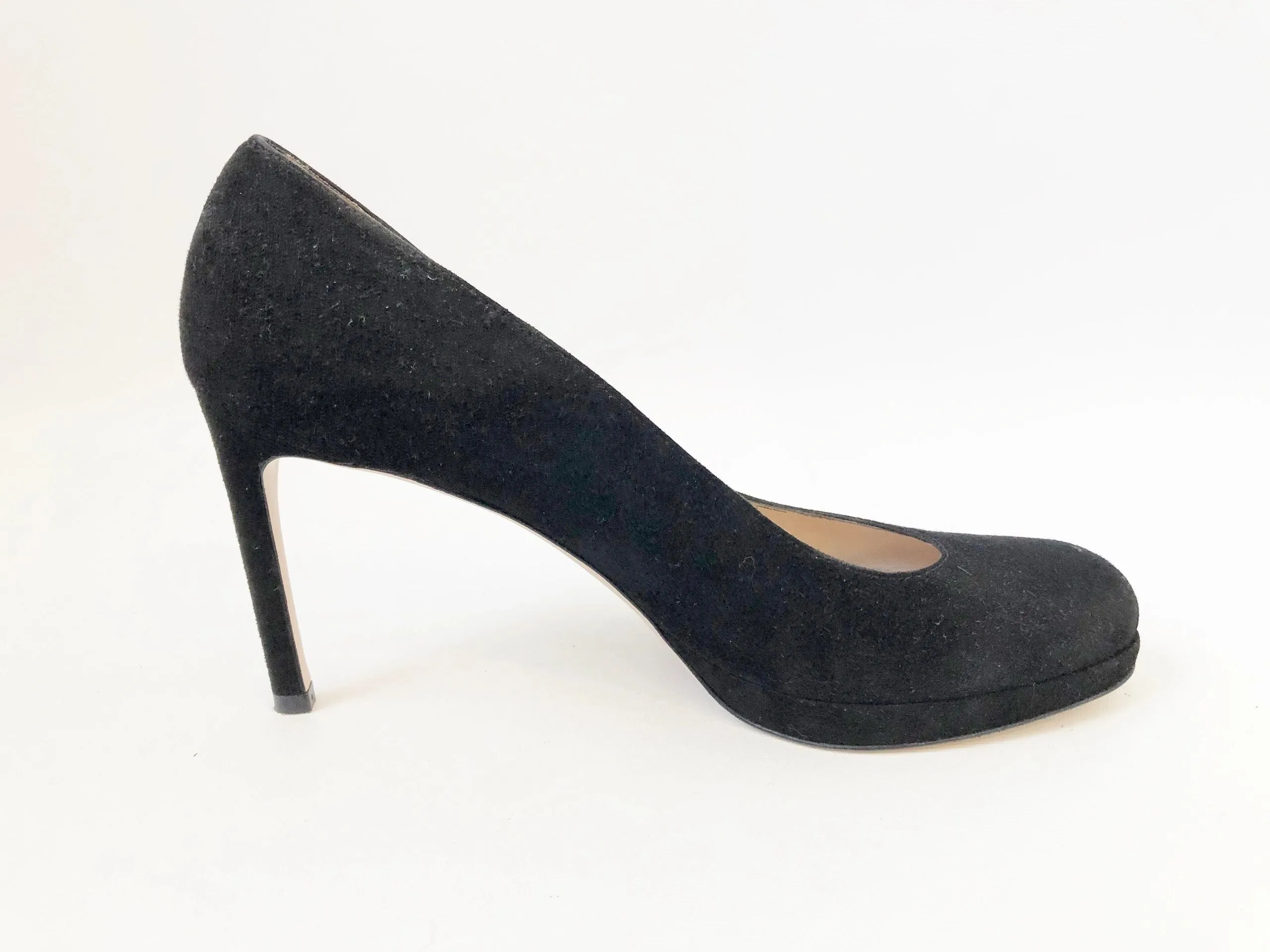 Stuart Weitzman Suede Platform Pump Size 10.5