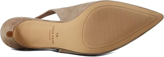 Suede Coffee Heeled Kitten Pumps Vandam Global delivery Dress Toe Irish Cole Haan Expedited shipping Pointed Sling