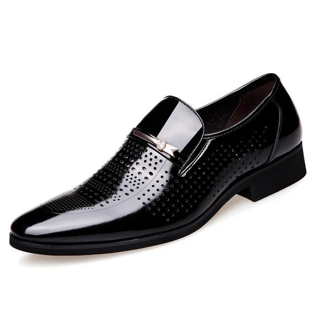 Summer Autumn Pointed Toe Mens Dress Shoes