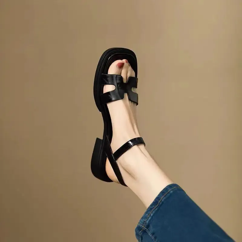 Sylvie - Orthopedic Low Heel Sandals