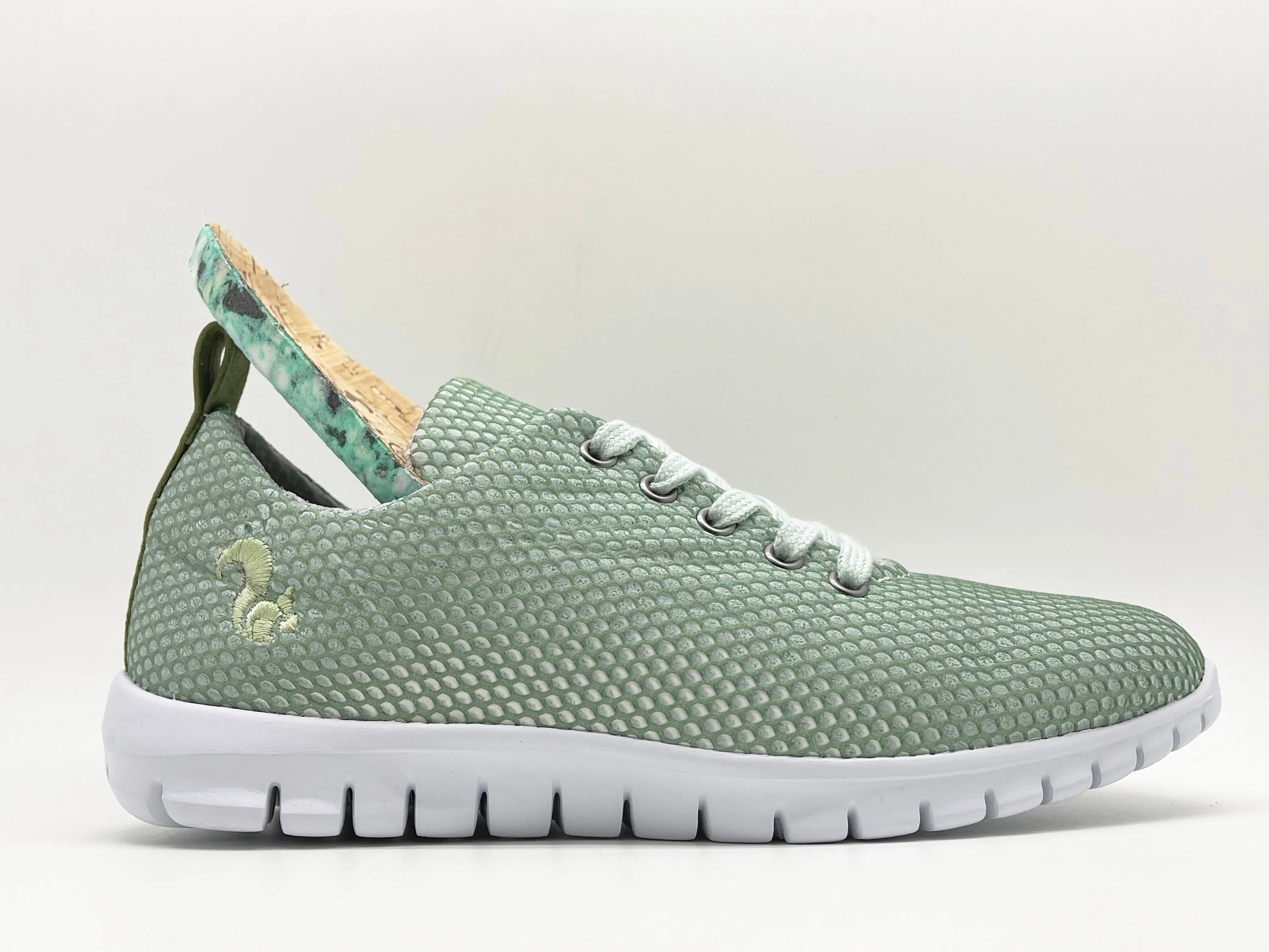 thies ® Reflexrunner emerald | vegan aus recyceltem PET (W/X)