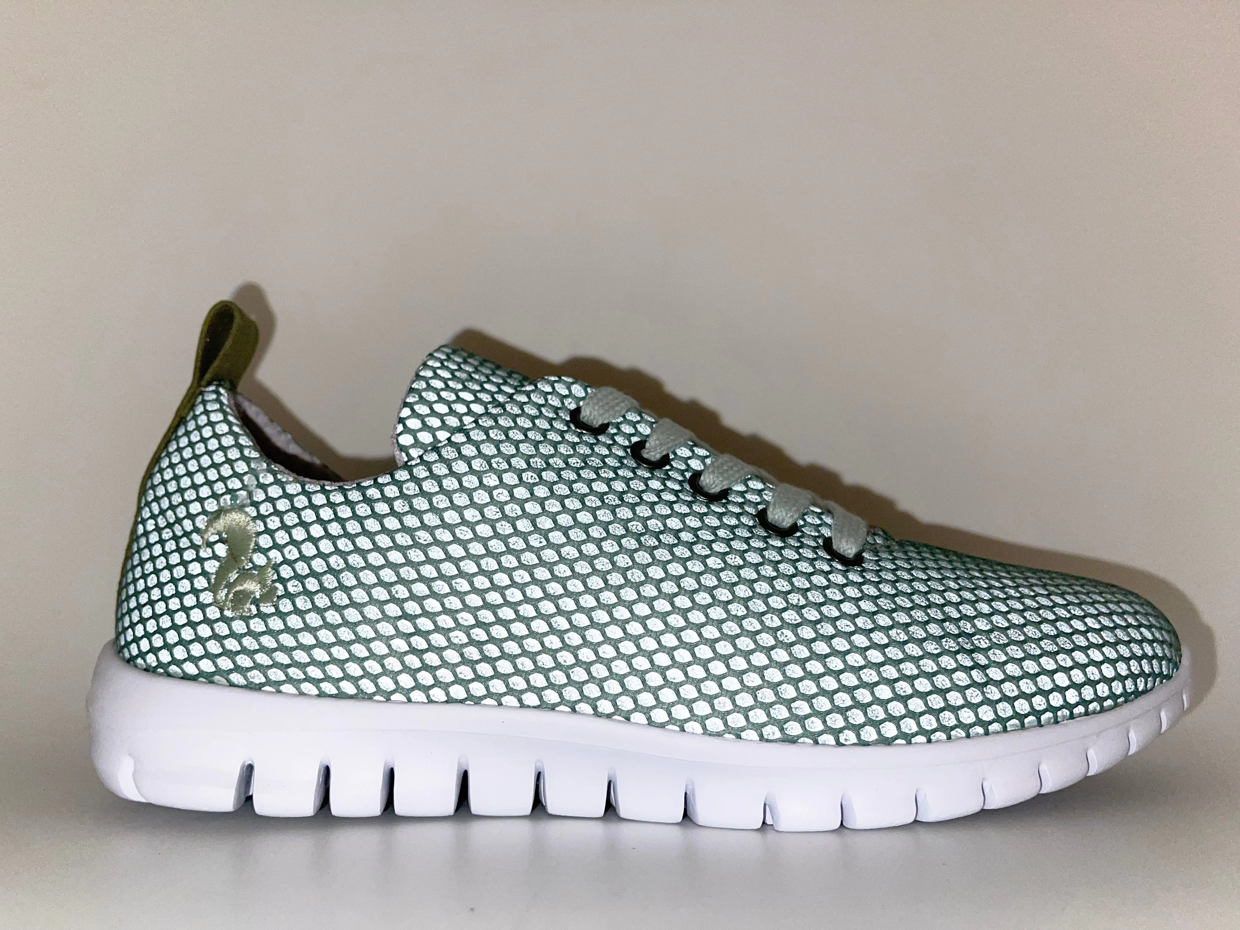 thies ® Reflexrunner emerald | vegan aus recyceltem PET (W/X)