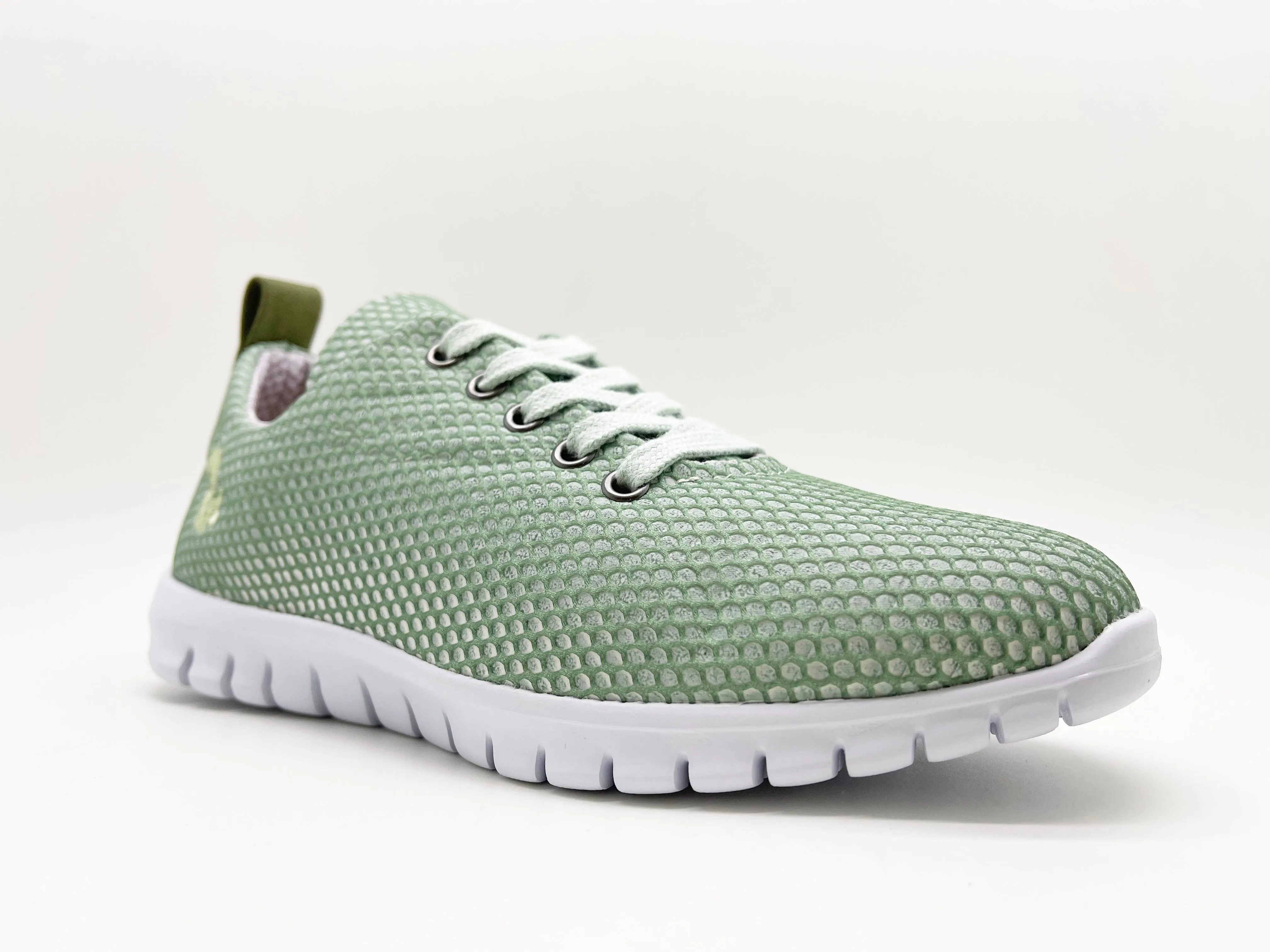 thies ® Reflexrunner emerald | vegan aus recyceltem PET (W/X)
