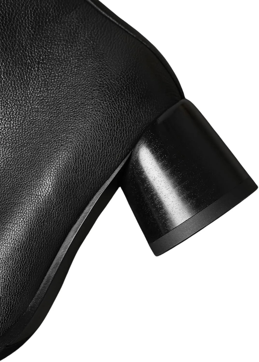 TinaCus Women's Genuine Leather Handmade Clear Pointed Toe Sexy High Heel Lace Up Graceful Pump Shoes