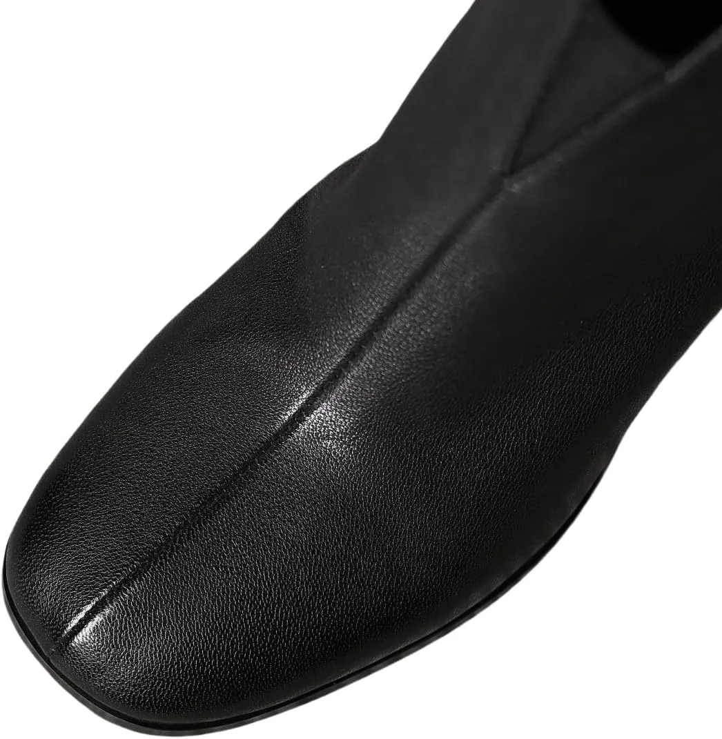 TinaCus Women's Genuine Leather Handmade Clear Pointed Toe Sexy High Heel Lace Up Graceful Pump Shoes