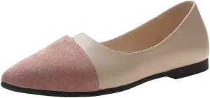 Toe Ballet Splice Flat Color Fashion Pointed Women Shoes On Ballerina Slip Women's sandals Womens Slide Sandal
