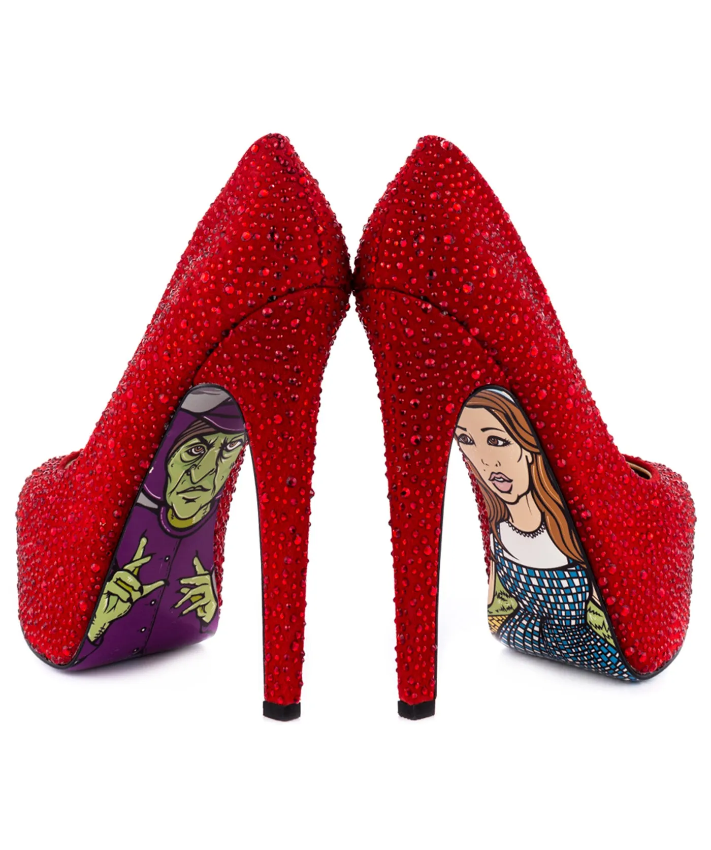 Topeka Rhinestone Suede Platforms