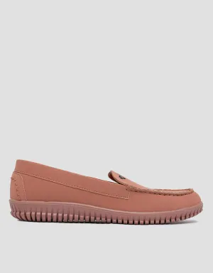 Triset Stitching Look Sepatu Loafer Wanita