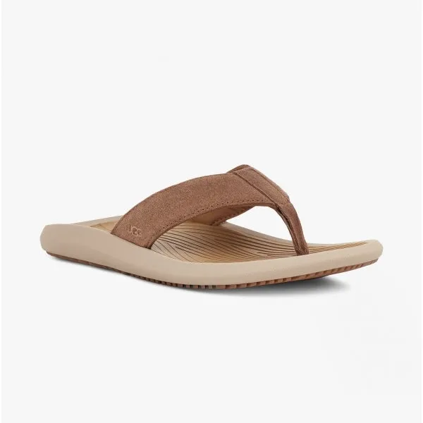 UGG BROOKSIDE II FLIP Mens Flip Flops Chestnut