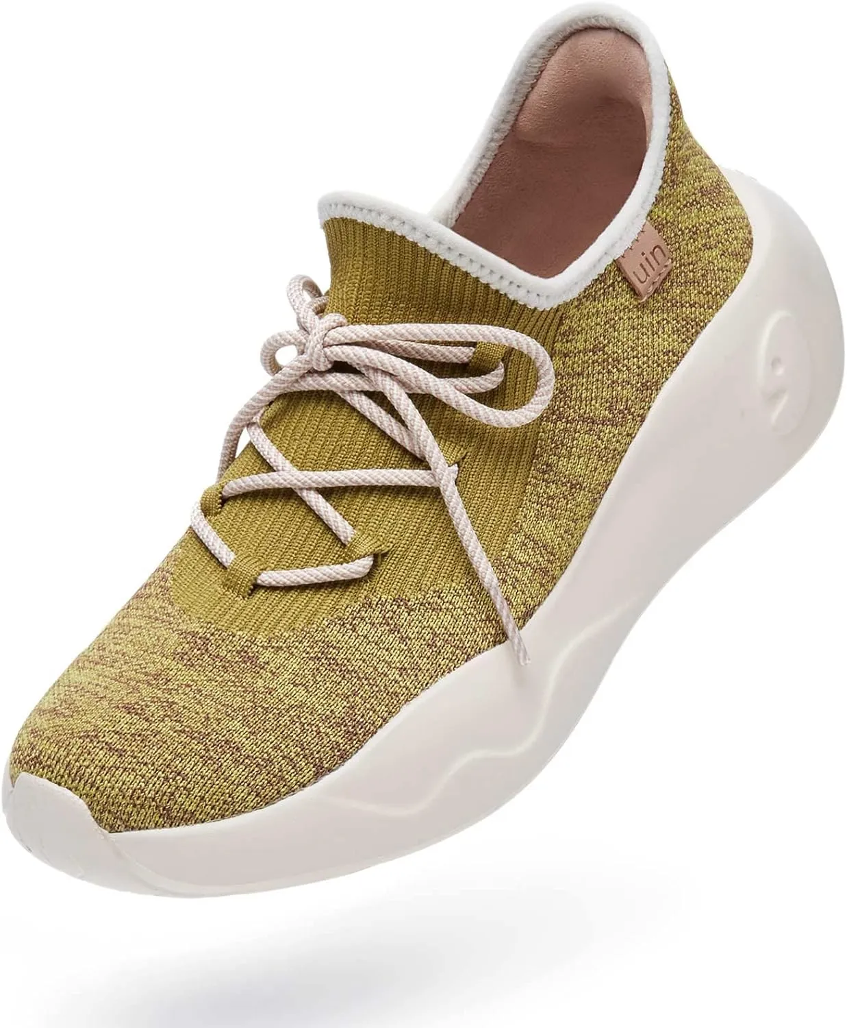 UIN Men's Fashion Sneakers Walking Casual Slip Ons Microfiber Comfortable Lightweight Art Painted Athletic Travel Shoes Mijas