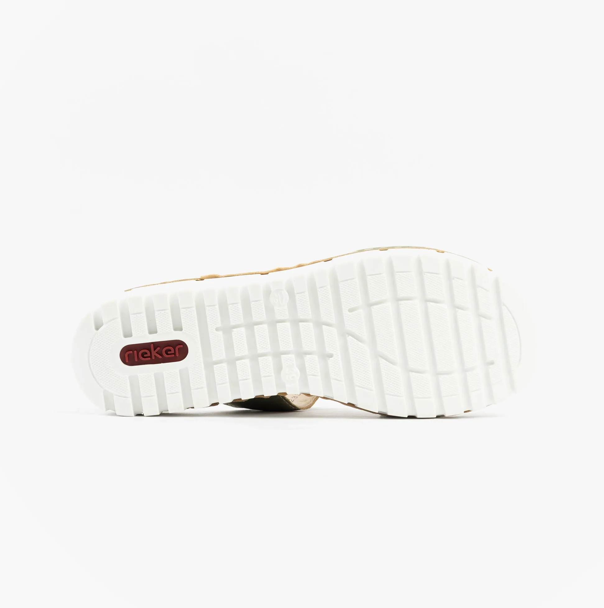 V1396-52 Womens Sandals Green Combination
