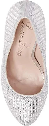 Vanna High Platform Pump Rhinestone High Heel Prom Wedding Shoes Formal