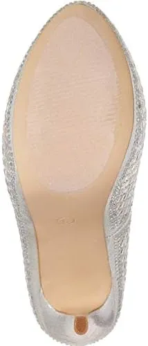 Vanna High Platform Pump Rhinestone High Heel Prom Wedding Shoes Formal