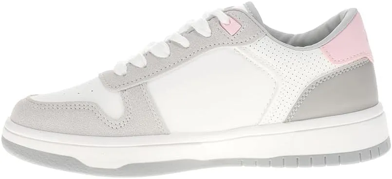 Vintage Havana Womens Fresh Lace Up Sneakers Shoes Casual - Grey, Pink, White