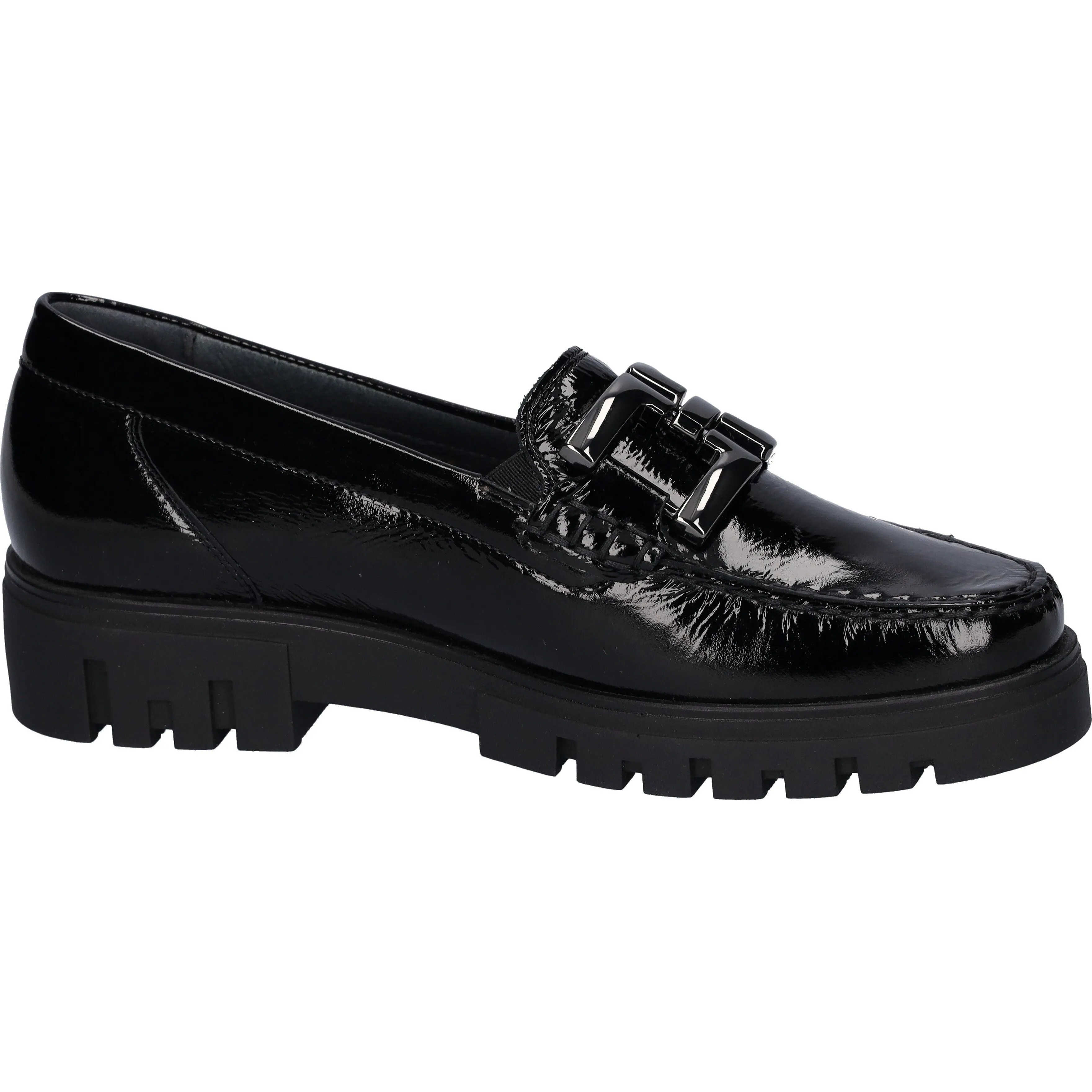 Waldlaufer Serena - Ladies Loafer in Black Patent