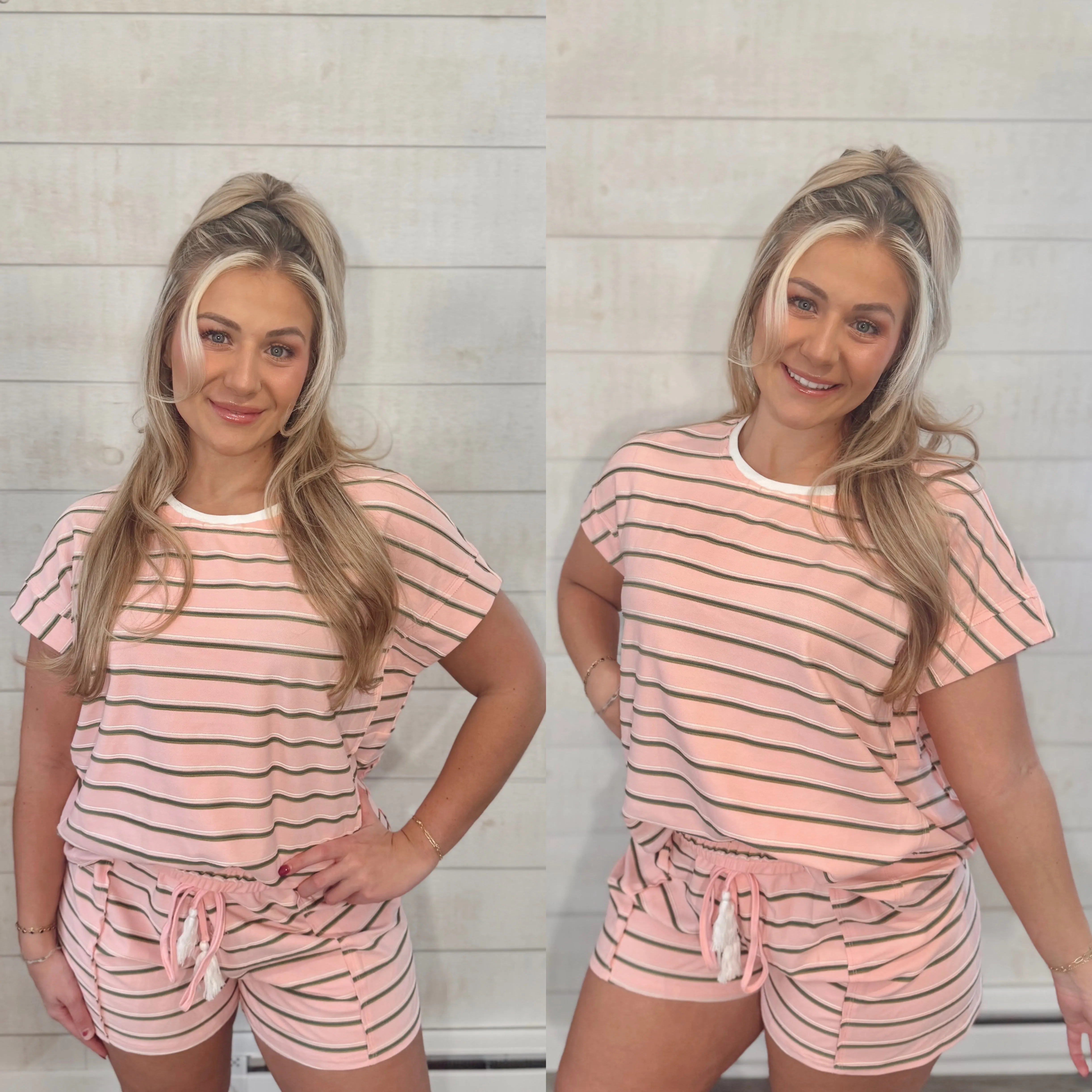 Weekend Striped Set