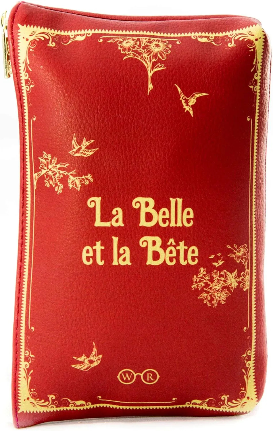 Well Read Book Theme Pouch Purse Clutch - Makeup & Toiletry Bag for Book Lovers