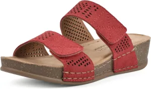 WHITE MOUNTAIN Women's Ferula Wedge Sandal