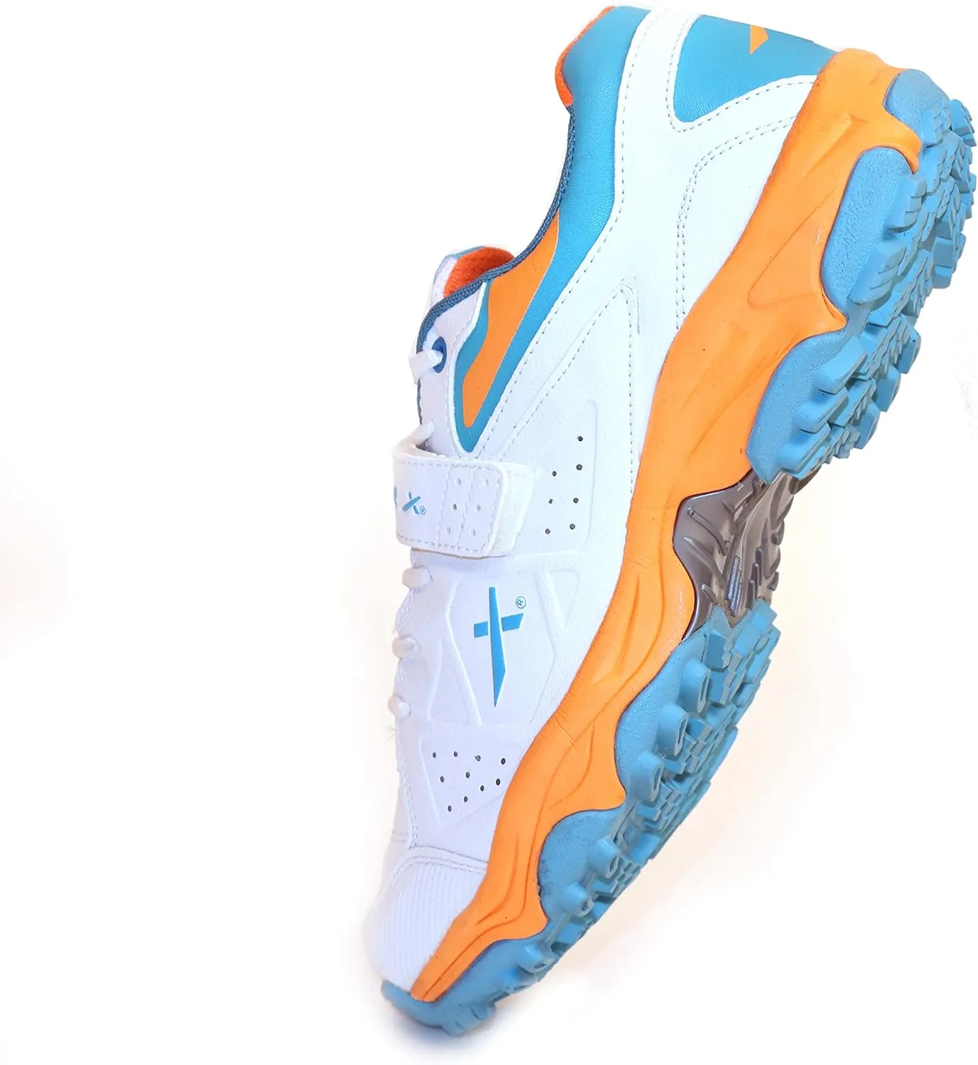WMX KD Vector Cricket Shoes Rubber Spike Cricket, Hockey Sports Studs Indoor Out Door Trek Shoes