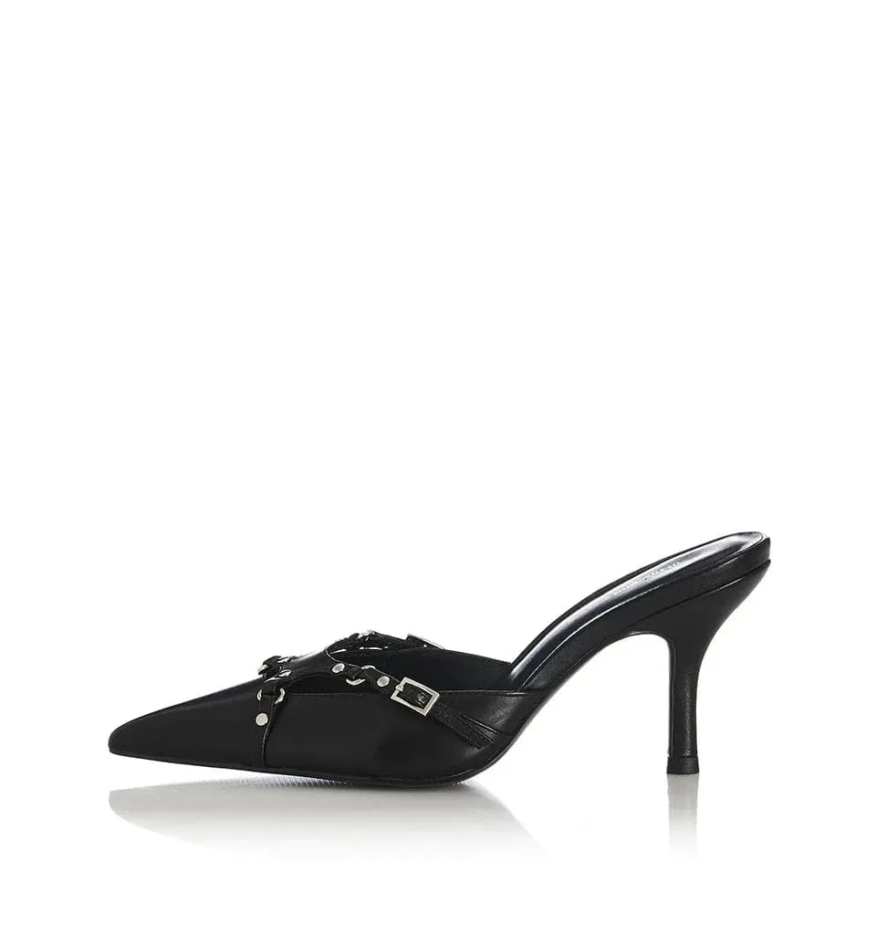 Womens Falcon Leather - Black