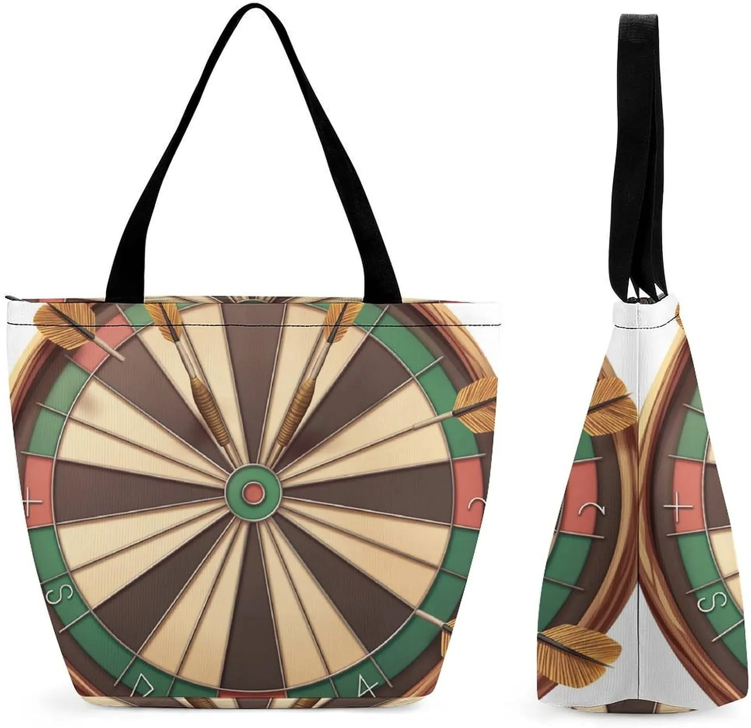 Women's Handbags Arrow Target Board Shopping Bag Leather Tote Bag Satchel Bags