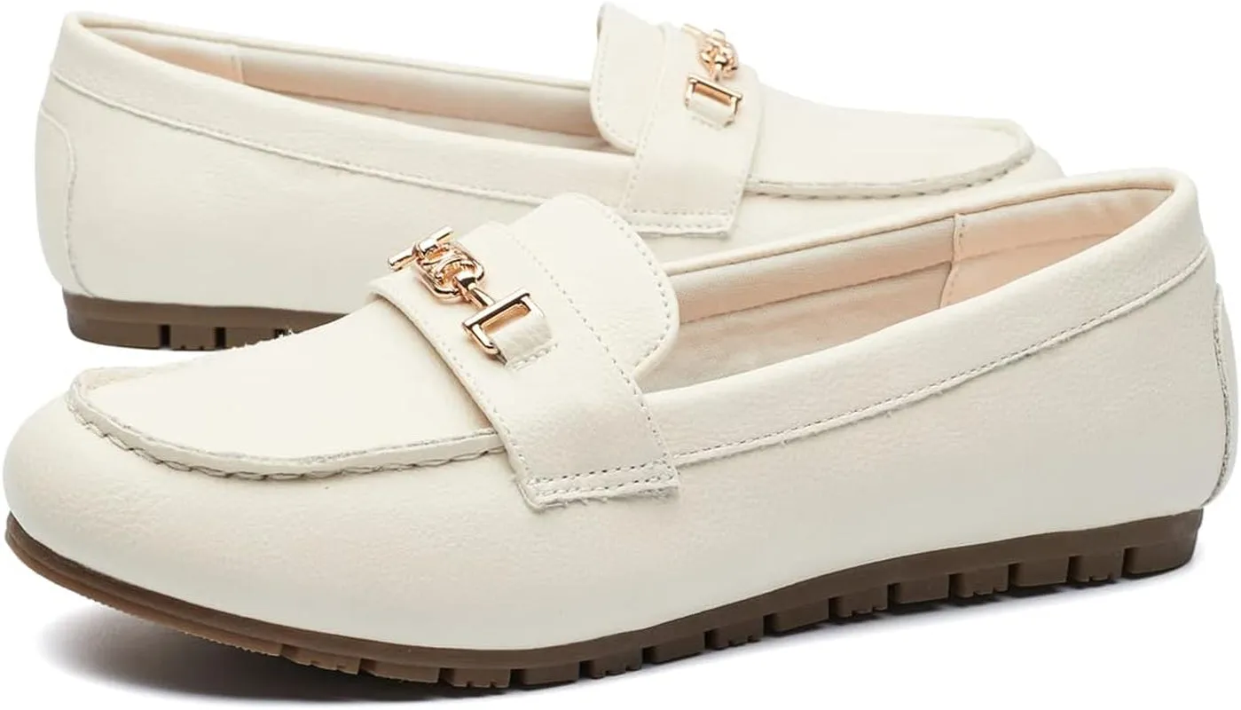Women'S Loafer Shoes Leisure Slip on Work Shoes Comfort Walking Flats