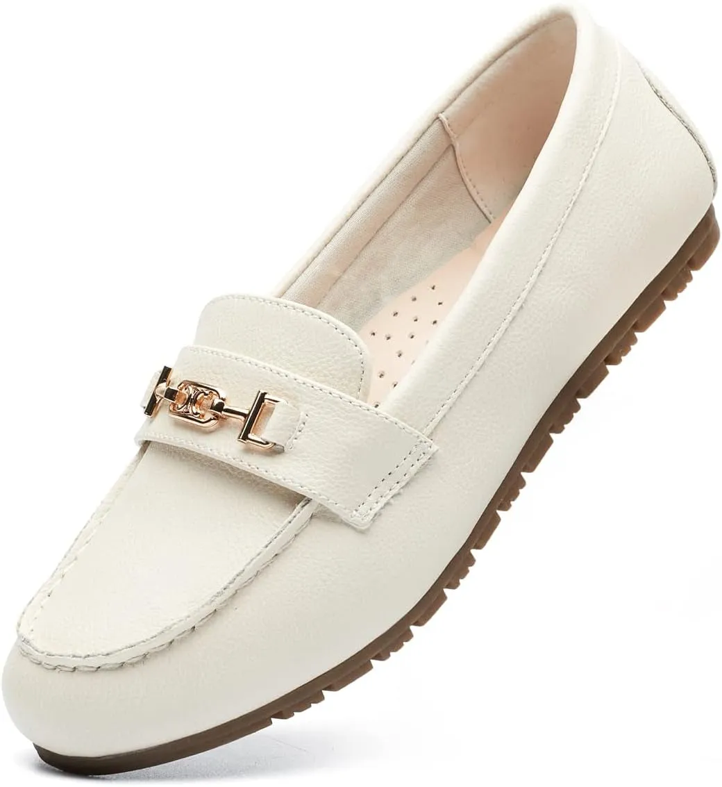 Women'S Loafer Shoes Leisure Slip on Work Shoes Comfort Walking Flats