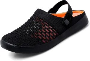 Womens Orthopedic Clogs Breathable Mesh Flats Shoes Beach Mules for Women 2025 Plus Size Summer Slippers Non Slip Quick Dry Pool Sandal Comfortable Casual Shoes Outdoor Walking