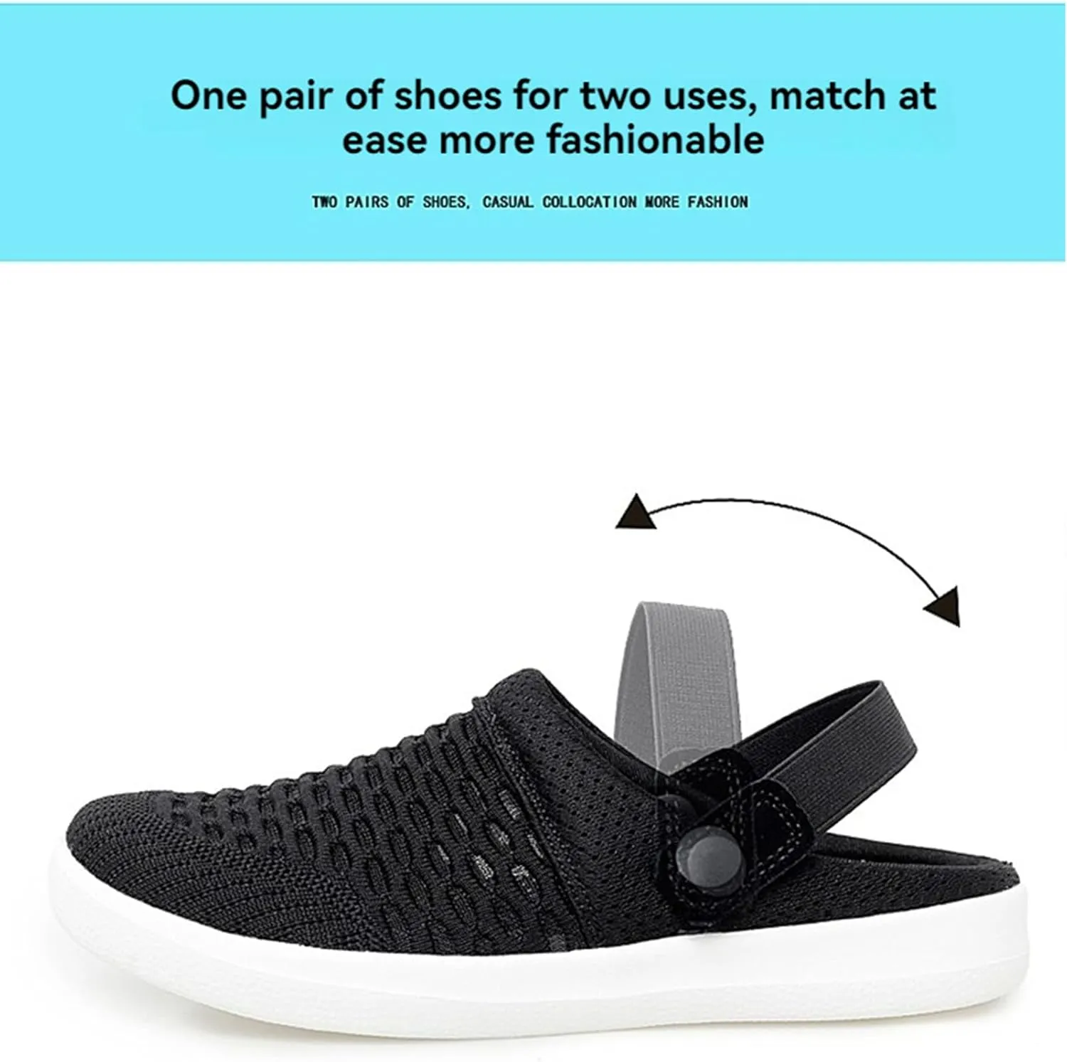 Womens Orthopedic Clogs Breathable Mesh Flats Shoes Beach Mules for Women 2025 Plus Size Summer Slippers Non Slip Quick Dry Pool Sandal Comfortable Casual Shoes Outdoor Walking